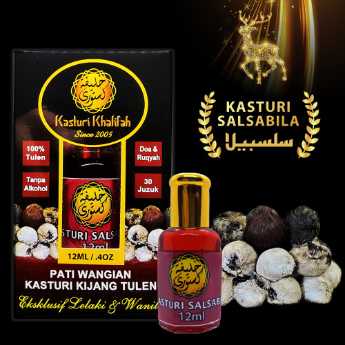 Kasturi Kijang Salsabila Tulen 12ml...