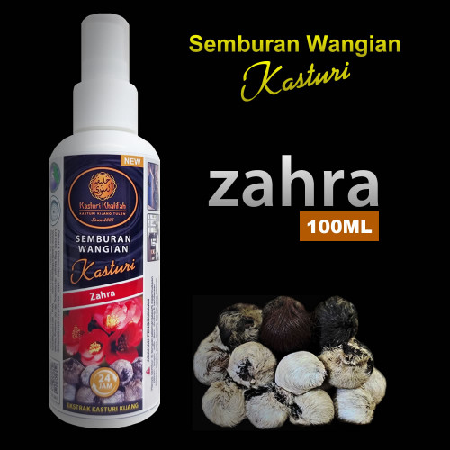 Semburan Wangian Kasturi Zahra 100ML